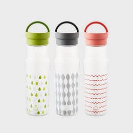 Bình Nước Nhựa Tritan Handle 500ml - 3 Màu (Xanh Lá, Xám, Hồng) - LocknLock - ABF692, Bình Nước Nhựa Tritan Handle 500ml - 3 Màu (Xanh Lá, Xám, Hồng) - LocknLock - ABF692